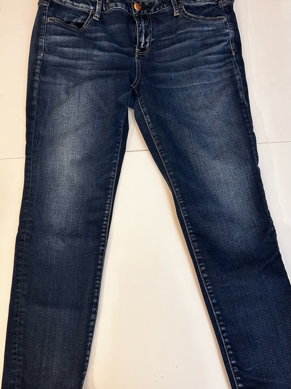 American Eagle Outfitters Dark Blue Skinny Jeans